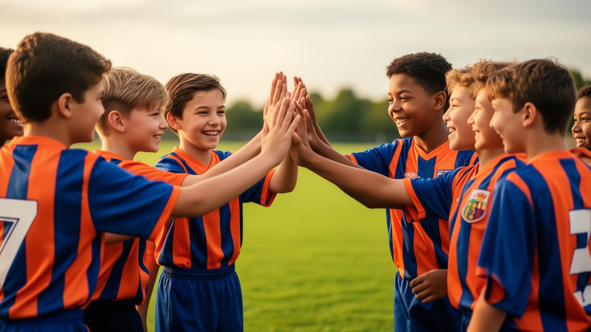 Leerlingen tijdens een ervaring buiten school